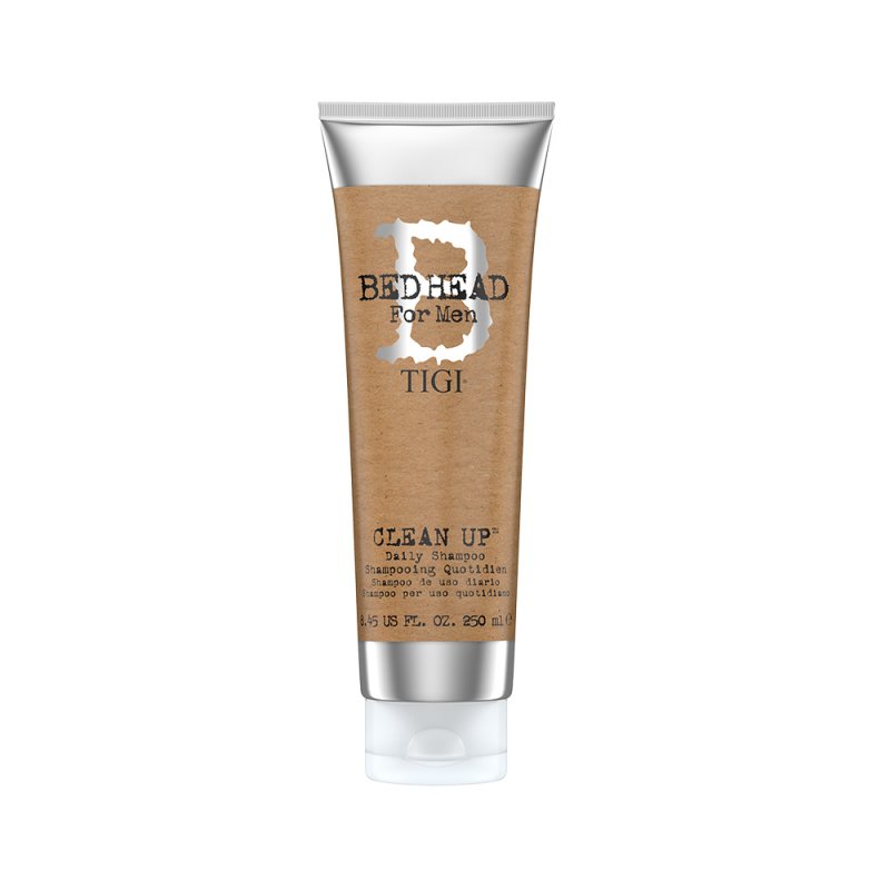 Bed Head for Men by TIGI Clean Up Men's Daily Shampoo for Normal Hair 250ml
