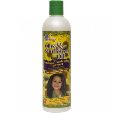 Sofn'Free n'Pretty Olive & Sunflower Oil CombEasy Conditioning Treatment 12 oz