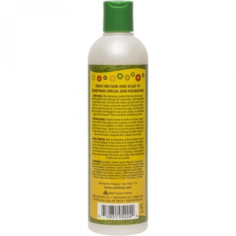 Sofn'Free n'Pretty Olive & Sunflower Oil CombEasy Conditioning Treatment 12 oz