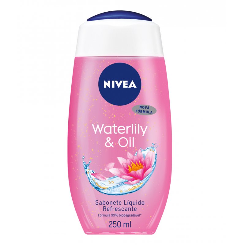 NIVEA Waterlily & Oil 250 ml Shower gel Women Body Flower