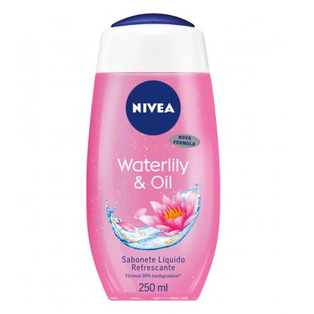 NIVEA Waterlily & Oil 250 ml Shower gel Women Body Flower