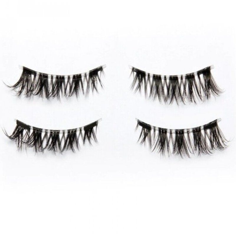 EYLURE London LUXE MAGNETIC LASHES Heart Accent FAUX MINK Eyelashes BNIB