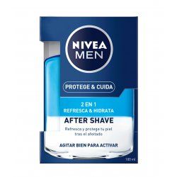 NIVEA Men Protect & Care 2 in 1 Lotion après-rasage 100 ml