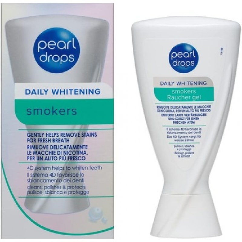 Pearl Drops Smokers Whitening Gel Toothpaste 50ml