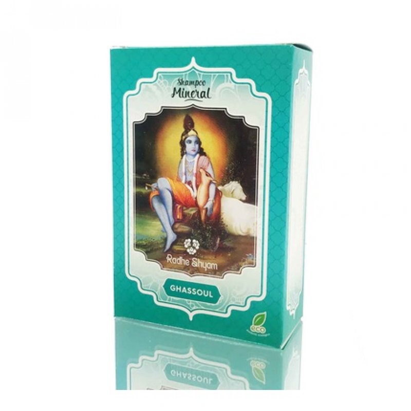 Radhe Ghassoul Shampoo Mineral Trat Ayurvedico