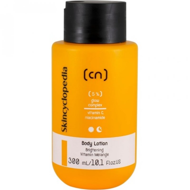 Skincyclopedia 5% Vitamin C Body Lotion with Niacinamide, Vitamin E, Shea Butter and Almond Oil 300ml