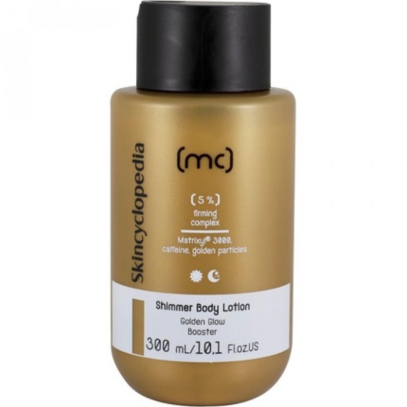 Skincyclopedia Shimmer Firming Body Lotion with 5% Matrixyl, Caffeine and Squalane 300ml