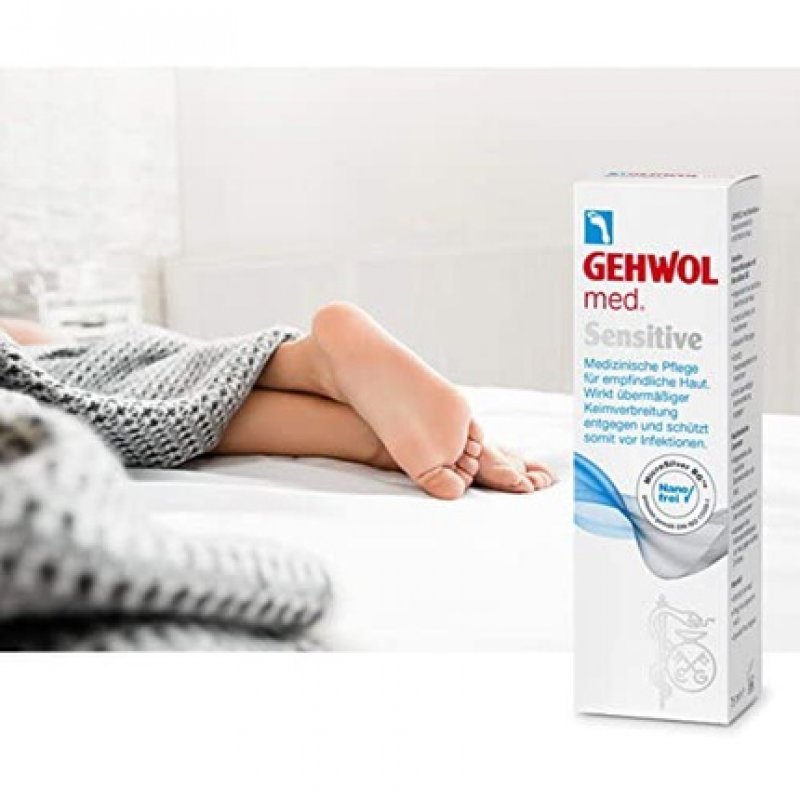 Gehwol Med Sensitive Cream for Foot Skin Moisturizer 75ml