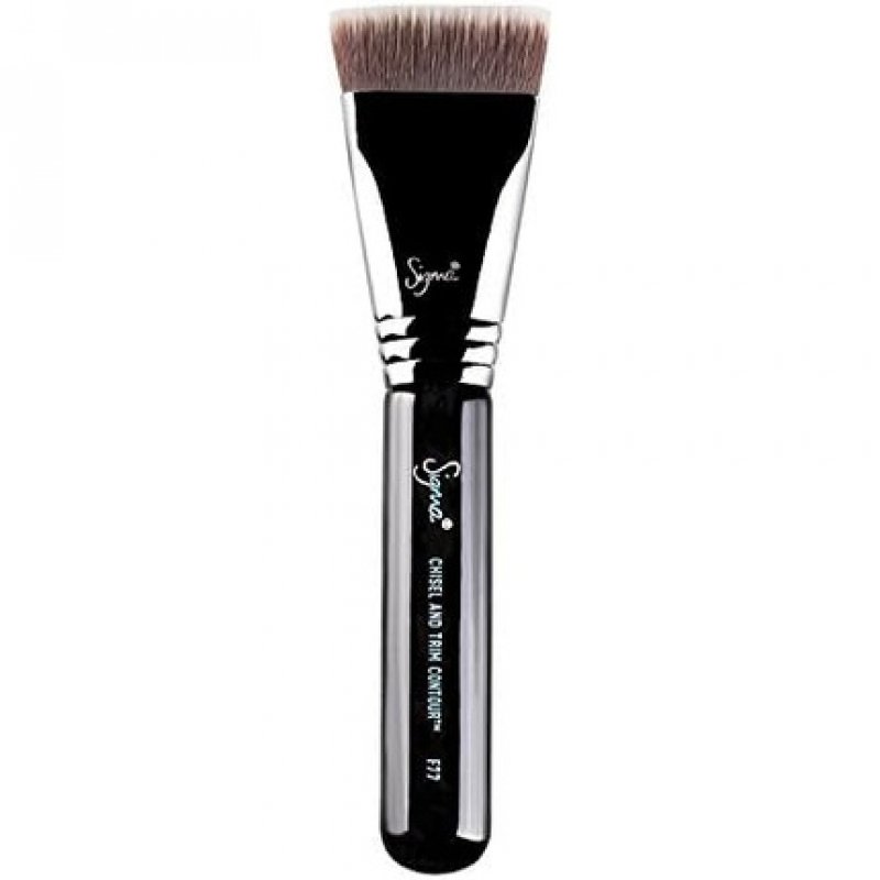 Sigma Beauty F77 Chisel and Trim Contour Brush for Blush, Bronzer or Contour
