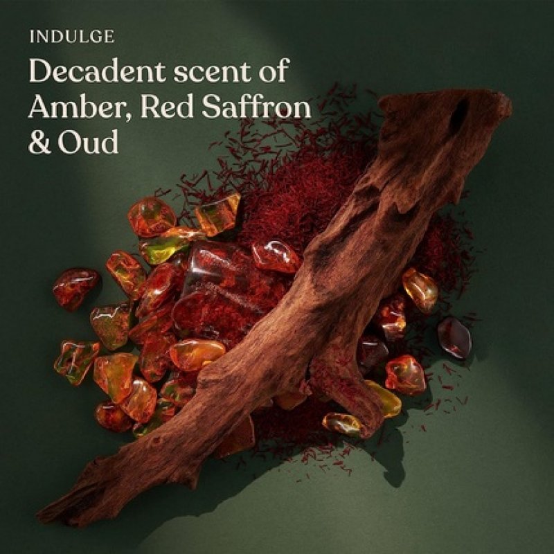 Sanctuary Spa Ruby Oud Shower Oil for Dry Skin No Mineral Oil Cruelty Free and Vegan 250ml