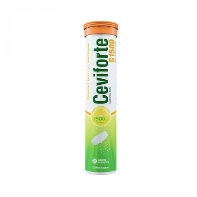 Ceviforte 1500 Vitamin C 20 Effervescent Tablets
