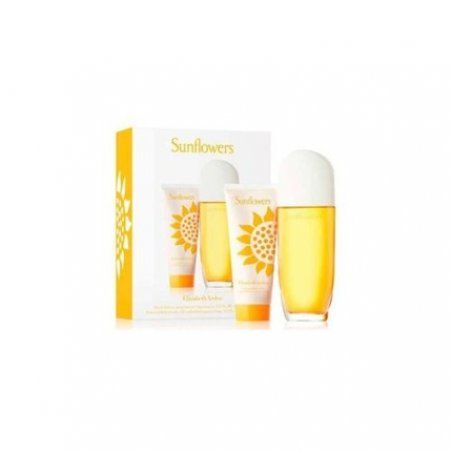 Elizabeth Arden Sunflowers Gift Set 100ml EDT 100ml Body Lotion Women's - New