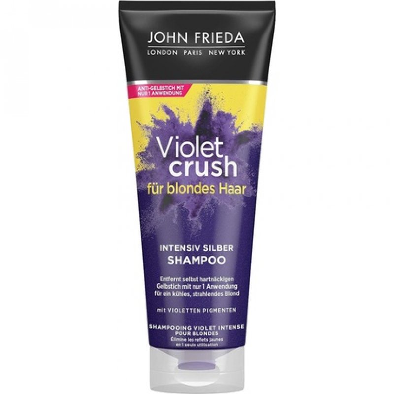 John Frieda Violet Crush Shampoo Neutralizes Yellow and Orange Tones 250ml