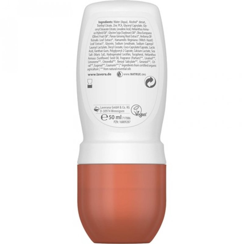 Lavera Natural & Strong Roll-On Deodorant 48 Hours 50ml