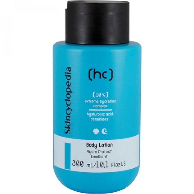 Skincyclopedia Hyaluronic Acid Body Moisturizer with Glycerin, Niacinamide, Ceramides, Shea Butter and Almond Oil 300ml