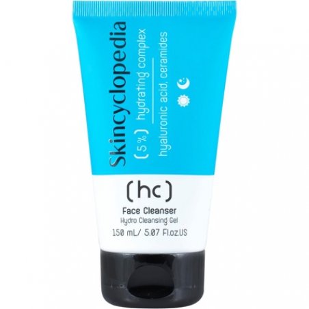 Skincyclopedia Hydrating Face Wash for Dry Skin with 5% Hyaluronic Acid, Ceramides and Niacinamide 150ml