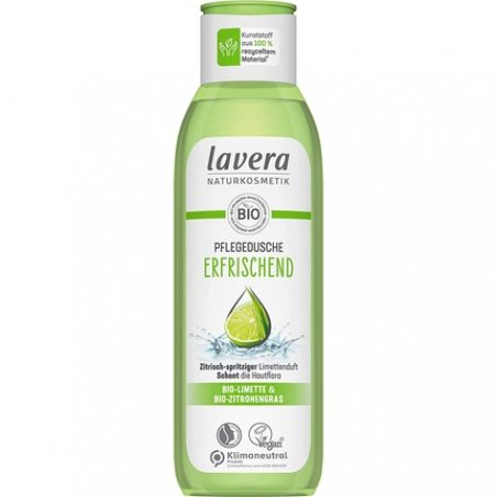 lavera Refreshing Care Shower Gel with Organic Lime and Organic Lemongrass 250ml