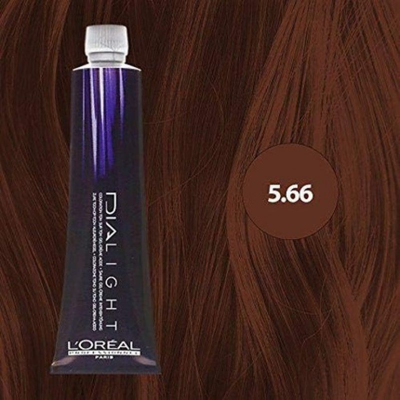 L'Oreal Dialight Hair Color Shade 5.66 Extra Red Brown Rubilane 50ml