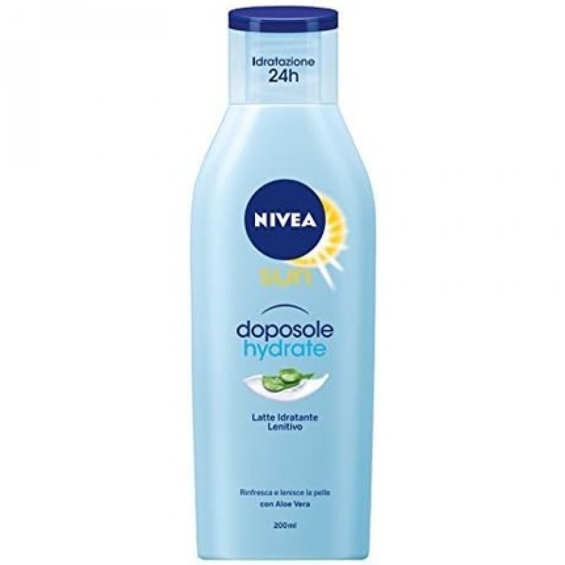Nivea Moisturizing After Sun Milk with Aloe Vera 200ml