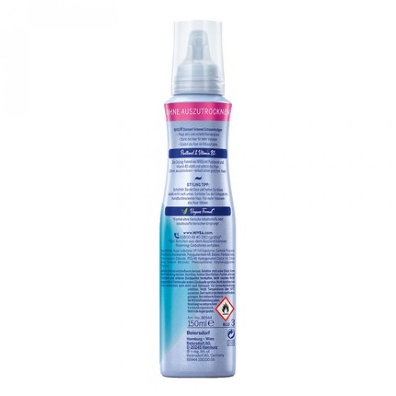 Nivea Styling Mousse Capelli Volume Care Extra Strong 150ml