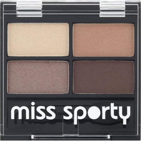 Miss Sporty Shadow Eyeshadow Palette Brown Quattro 403 3.2g