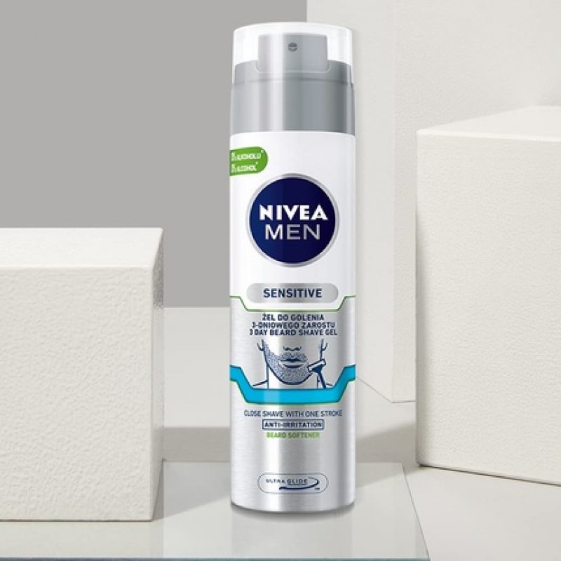 Nivea Men Sensitive Shaving Gel 3-Day Beard 200ml