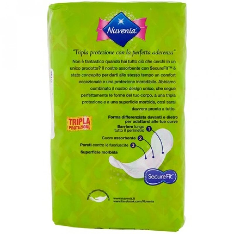 Nuvenia Absorbent Thin Super Long Anatomical