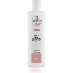 Nioxin 3-Part System 3 Colored Hair with Light Thinning Hair Treatment Scalp Therapy Hair Thickening Treatment