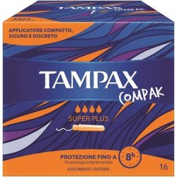 Tampax Compak Super Plus White