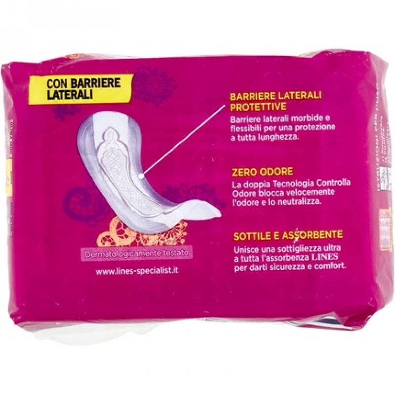 Lines Specialist Incontinence Mini Pads 18 Count