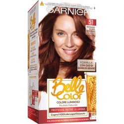 Belle Color 51 Dark Natural Mahogany Hair Dye