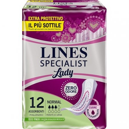 Lines Specialist Incontinence Liners Normal