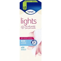 Lights by Tena Long Panty Liners 20 Count