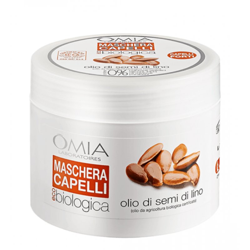 OMIA Laboratori Maschera Capelli Semi di Lino masque pour cheveux 250 ml Femmes