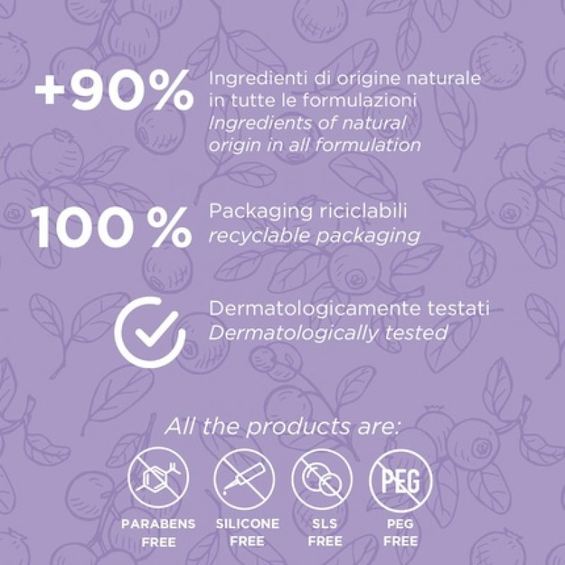 Naturaverde Face Serum Booster Upcycling Cranberry with Cranberry Extract, Vitamin C and Hyaluronic Acid 30ml