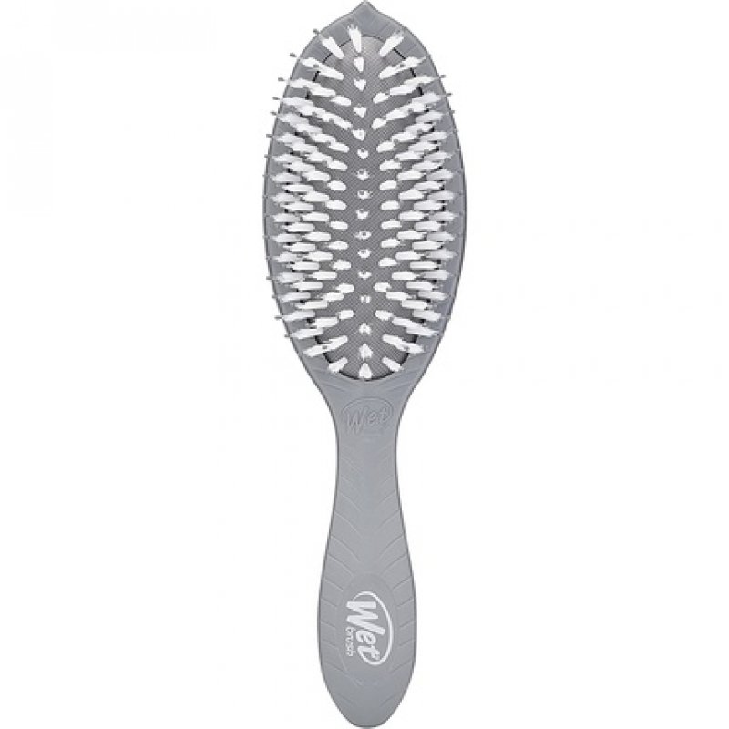 Wet Brush Go Green Treatment and Shine Brush with Coconut Oil for Unisex 1 Hair Brush
