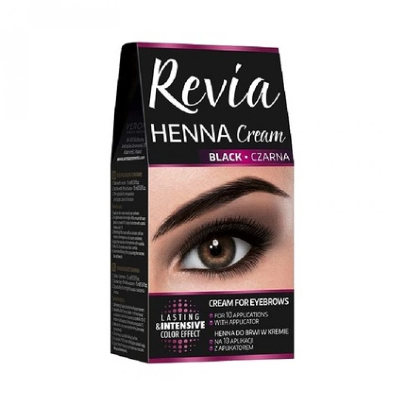 Revia Henna For Eyebrows Cream Black