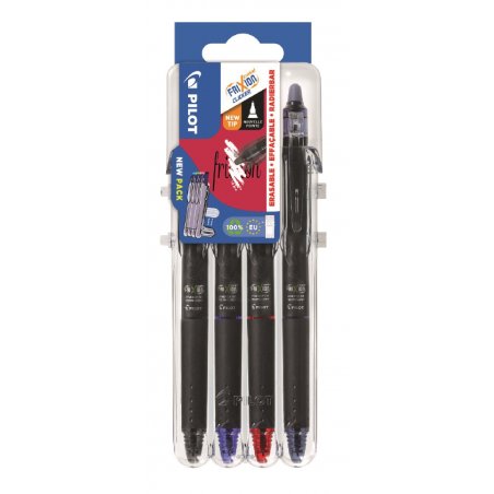 Pilot - Frixion Point Clicker Pens Set2Go 0,5 Basic (4 colors)