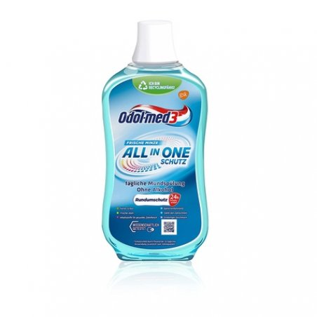 Odol-med3 All in One Mouthwash Alcohol-Free 500ml