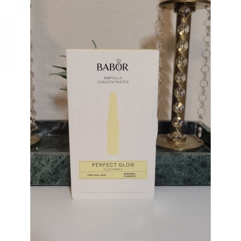 BABOR Perfect Glow Ampoules 7 Count Ampoule Concentrate for Dull Skin Full Size
