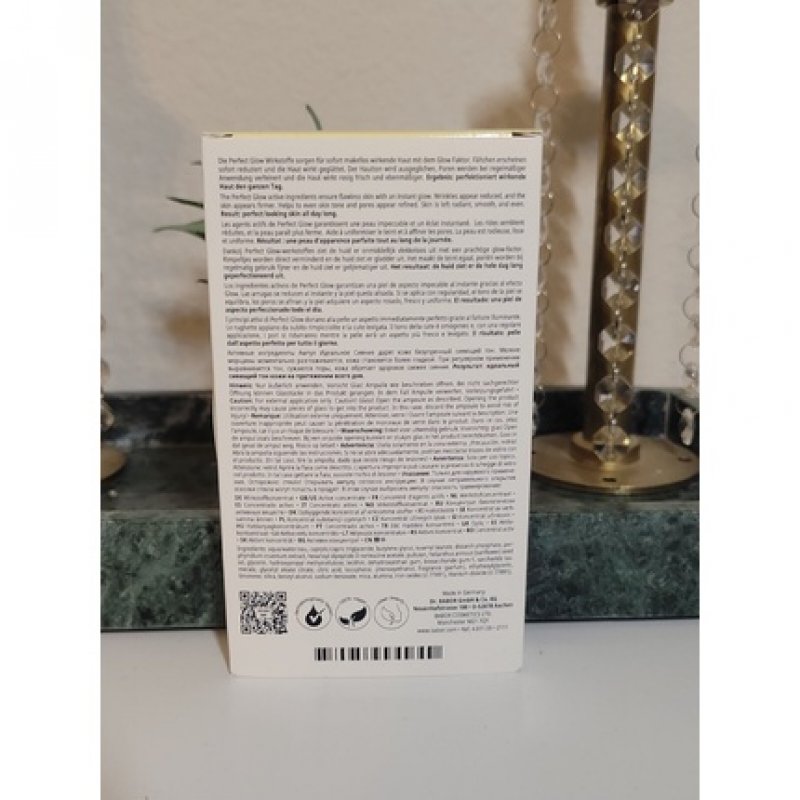 BABOR Perfect Glow Ampoules 7 Count Ampoule Concentrate for Dull Skin Full Size