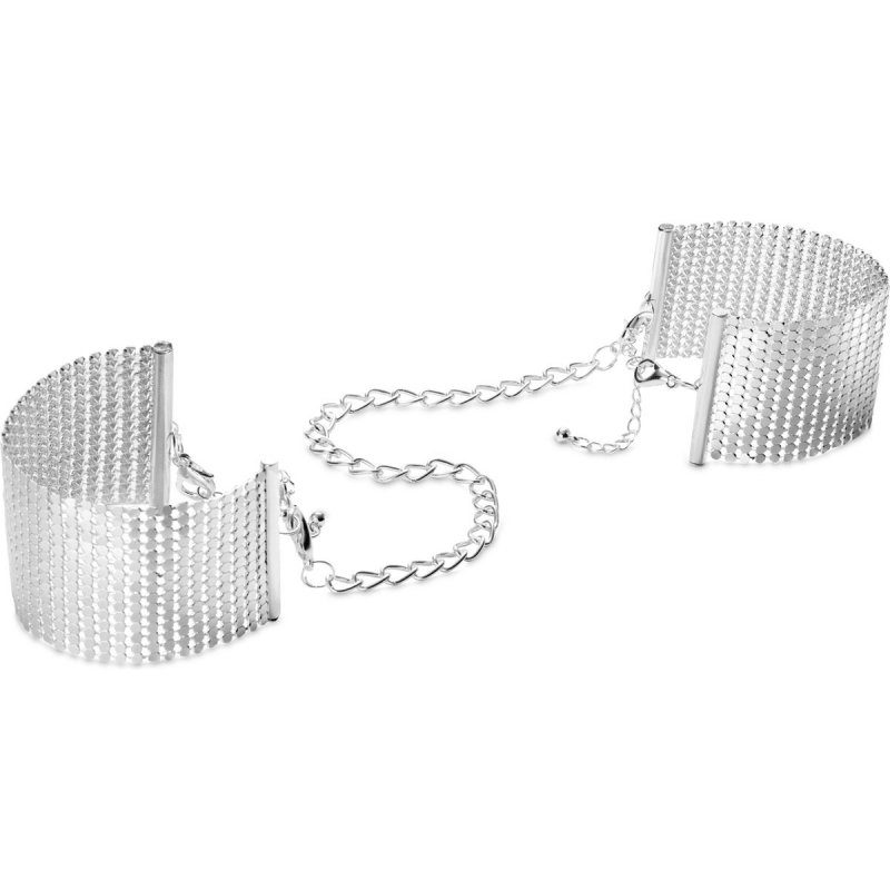 BIJOUX - DÉSIR MÉTALLIQUE GOLDEN METAL MESH HANDCUFFS