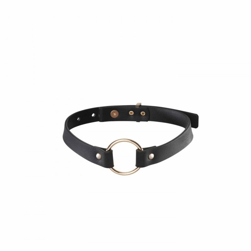 BIJOUX - INDISCRETS MAZE BLACK CHOKER NECKLACE