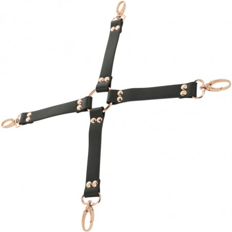COQUETTE CHIC DESIRE - FANTASY HOG TIE VEGAN LEATHER