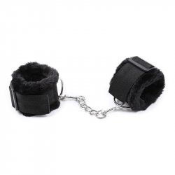 OHMAMA FETISH FURRY LINED WRIST RESTRAINTS