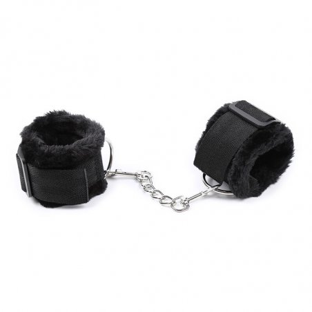 OHMAMA FETISH FURRY LINED WRIST RESTRAINTS