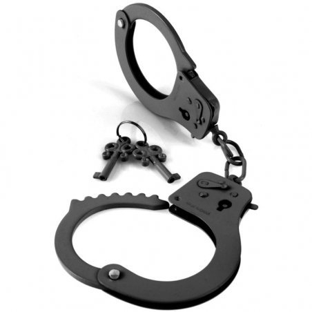 FETISH FANTASY OFFICIAL HANDCUFFS BLACK