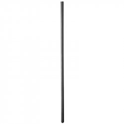 ALL BLACK - 6MM URETHRAL PROBE SILICONE