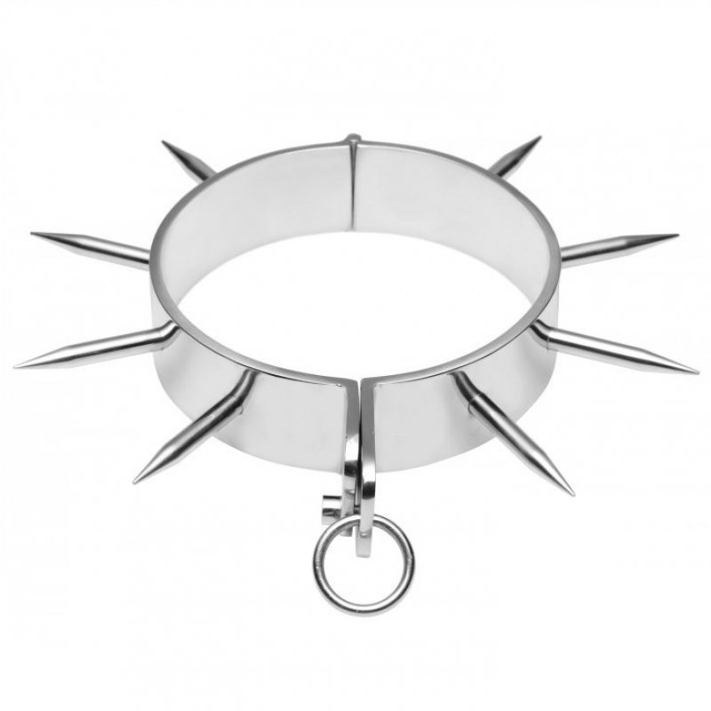 METALHARD BDSM SLAVE COLLAR WITH SPIKES