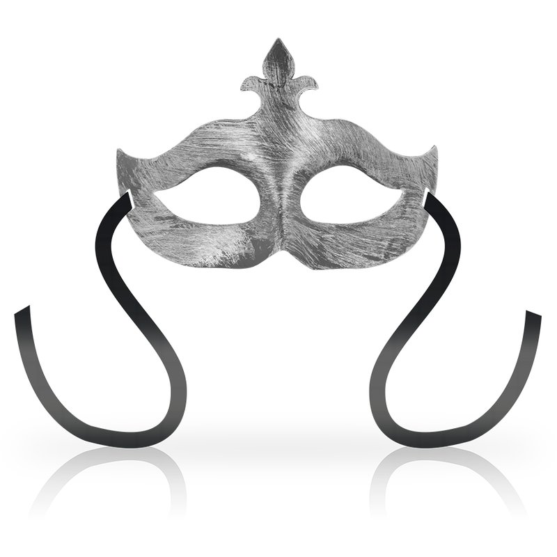 OHMAMA - MASKS FLOWER DE LIS SILVER MASK